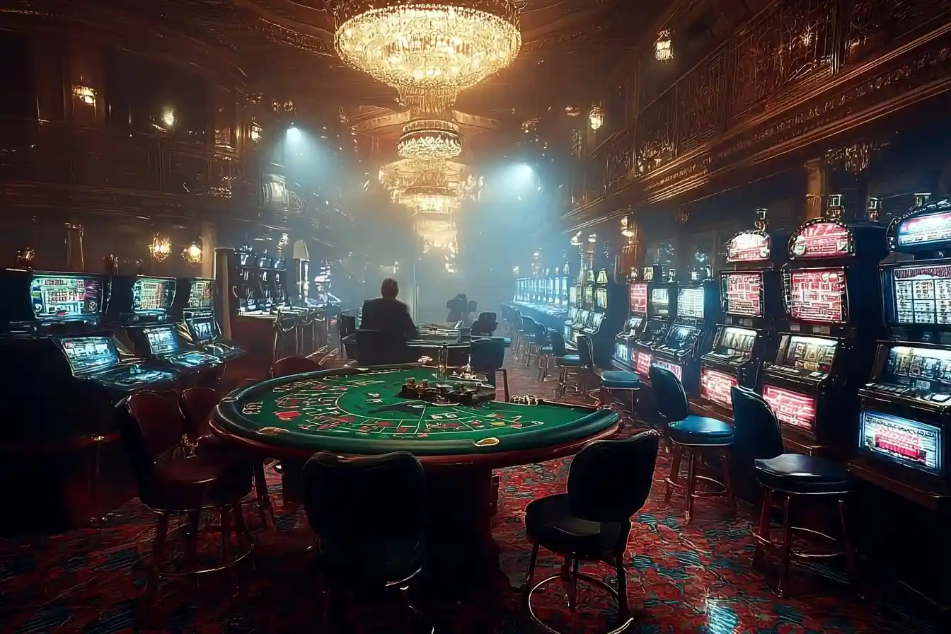 why do slot machines say bar